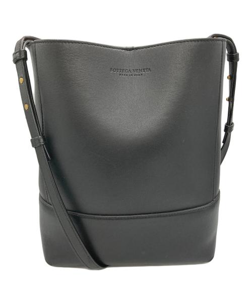BOTTEGA VENETA（ボッテガベネタ）BOTTEGA VENETA (ボッテガベネタ) ショルダーバッグ ブラックの古着・服飾アイテム