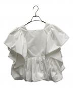 roughlowラフロー）の古着「balloon blouse」｜ホワイト