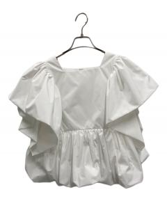 中古・古着通販】Bibiy. (ビビィ) ARIEL FRILL BLOUSE ホワイト サイズ