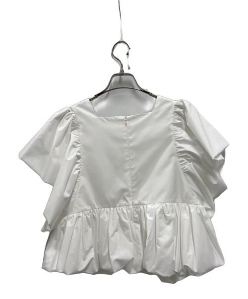 roughlow（ラフロー）roughlow (ラフロー) balloon blouse ホワイト サイズ:Freeの古着・服飾アイテム