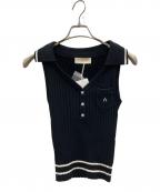 AND MARYアンドマリー）の古着「Ami line tops」｜ブラック