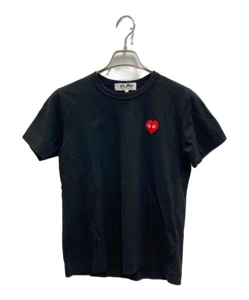 PLAY COMME des GARCONS（プレイコムデギャルソン）PLAY COMME des GARCONS (プレイコムデギャルソン) INVADER T-Shirt ブラック サイズ:Lの古着・服飾アイテム
