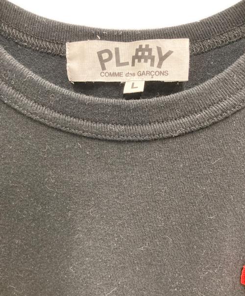 PLAY COMME des GARCONS（プレイコムデギャルソン）PLAY COMME des GARCONS (プレイコムデギャルソン) INVADER T-Shirt ブラック サイズ:Lの古着・服飾アイテム