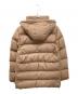 MONCLER (モンクレール) VALENTINE ダウンジャケット ブラウン サイズ:00：20000円