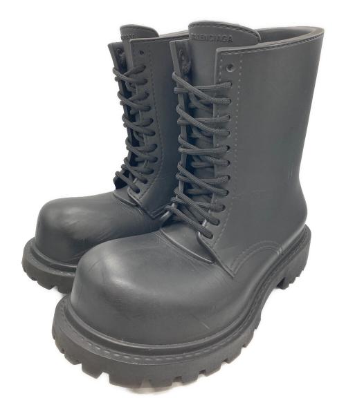 BALENCIAGA（バレンシアガ）BALENCIAGA (バレンシアガ) STEROID BOOT ブラック サイズ:記載なしの古着・服飾アイテム