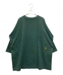 45R（フォーティファイブ・アール）の古着「ONEONE Tシャツチュニック」｜グリーン