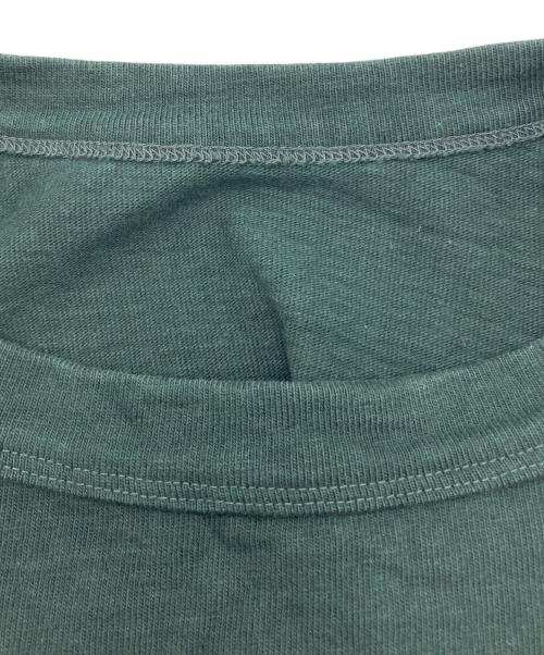 45R（フォーティファイブ・アール）45R (フォーティファイブ・アール) ONEONE Tシャツチュニック グリーン サイズ:FREEの古着・服飾アイテム