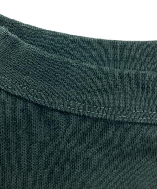 45R（フォーティファイブ・アール）45R (フォーティファイブ・アール) ONEONE Tシャツチュニック グリーン サイズ:FREEの古着・服飾アイテム