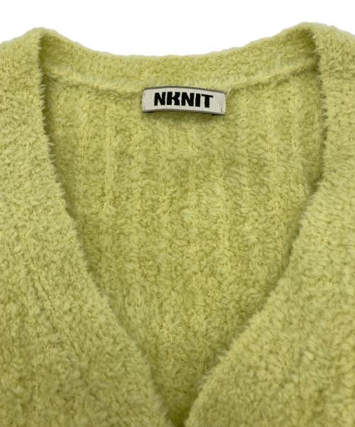NKNIT（ンニット）NKNIT (ンニット) ニットカーディガン グリーン サイズ:FREEの古着・服飾アイテム