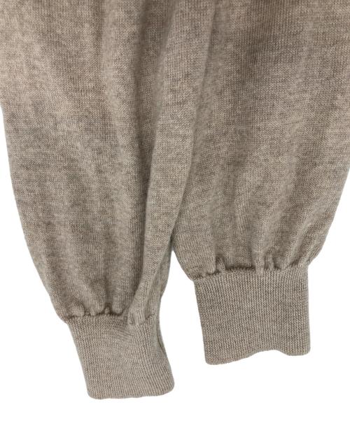 GRAN SASSO（グランサッソ）GRAN SASSO (グランサッソ) 12Gタートルネックニット ベージュ サイズ:52の古着・服飾アイテム