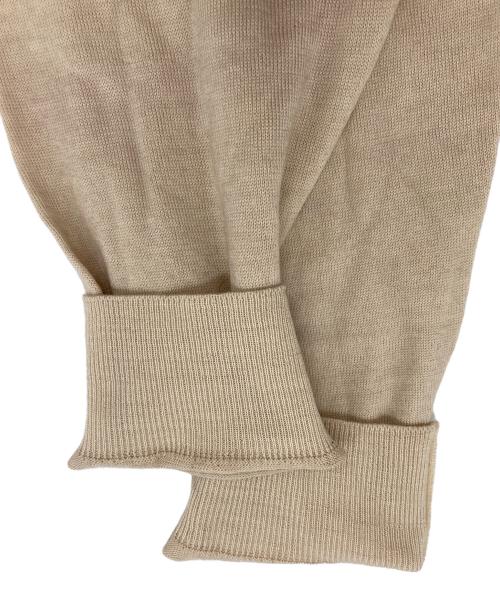 FEDELI（フェデーリ）FEDELI (フェデーリ) ハイゲージタートルネックニット ベージュ サイズ:50の古着・服飾アイテム