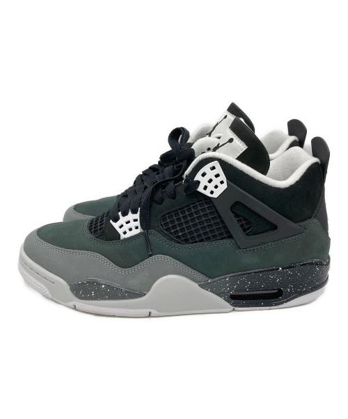 NIKE（ナイキ）NIKE (ナイキ) AIR JORDAN 4 RETRO ”FEAR” ブラック×グレー サイズ:27.5cmの古着・服飾アイテム