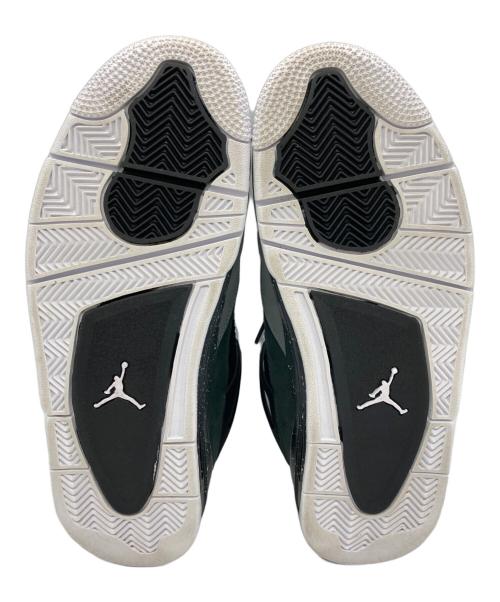 NIKE（ナイキ）NIKE (ナイキ) AIR JORDAN 4 RETRO ”FEAR” ブラック×グレー サイズ:27.5cmの古着・服飾アイテム