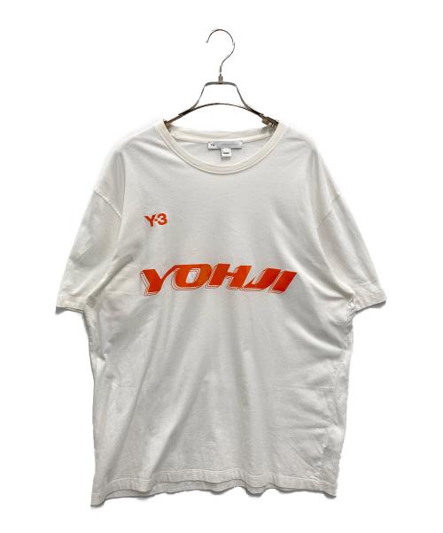 Y-3（ワイスリー）Y-3 (ワイスリー) GRAPHIC SS TEE ホワイト サイズ:XLの古着・服飾アイテム
