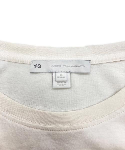 Y-3（ワイスリー）Y-3 (ワイスリー) GRAPHIC SS TEE ホワイト サイズ:XLの古着・服飾アイテム