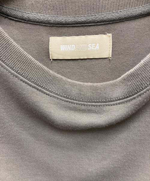 WIND AND SEA（ウィンダンシー）WIND AND SEA (ウィンダンシー) 半袖テックTシャツ グレー サイズ:Lの古着・服飾アイテム
