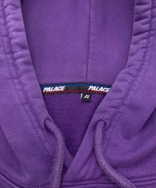 PALACE（パレス）PALACE (パレス) BASICALLY A HOODY パープル サイズ:XLの古着・服飾アイテム