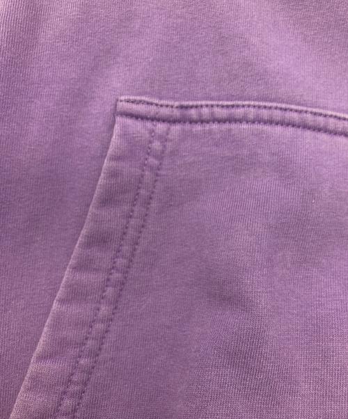 PALACE（パレス）PALACE (パレス) BASICALLY A HOODY パープル サイズ:XLの古着・服飾アイテム