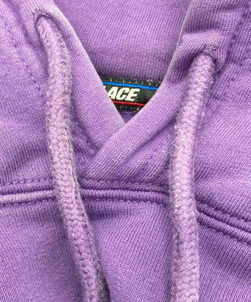 PALACE（パレス）PALACE (パレス) BASICALLY A HOODY パープル サイズ:XLの古着・服飾アイテム