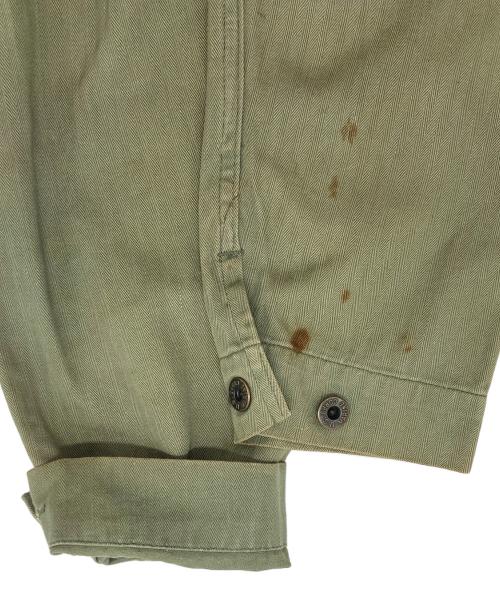 USMC（ユーエスエムシー）USMC (ユーエスエムシー) P-47 HBT UTILITY JACKET カーキ サイズ:SIZE 34の古着・服飾アイテム