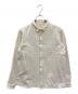 MITTAN（ミッタン）の古着「裏絹紬表綿高密度シャツ」｜ホワイト