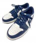 NIKEナイキ）の古着「AIR JORDAN 1 RETRO LOW OG」｜ブルー×ホワイト