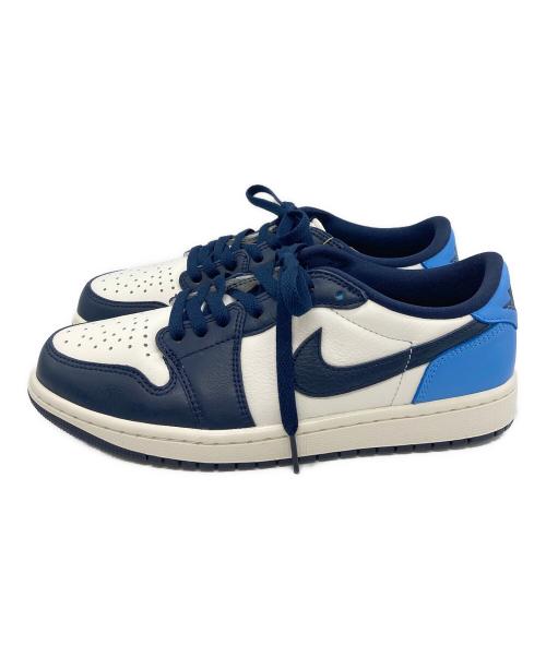 NIKE（ナイキ）NIKE (ナイキ) AIR JORDAN 1 RETRO LOW OG ブルー×ホワイト サイズ:26.5cmの古着・服飾アイテム