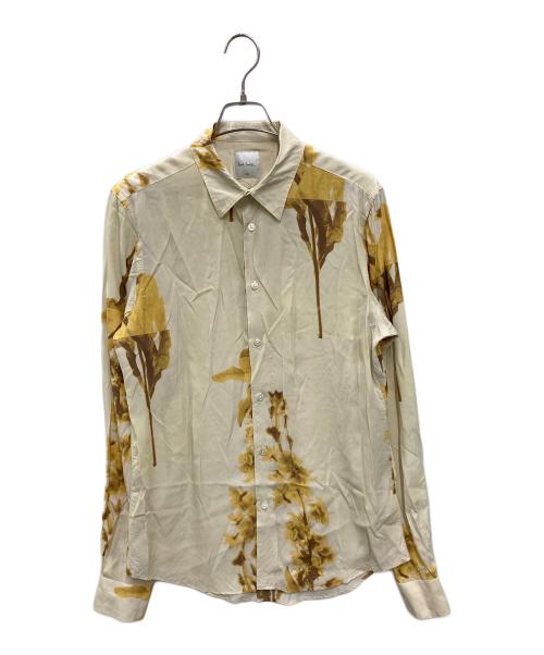 PAUL SMITH（ポールスミス）Paul Smith (ポールスミス) 総柄シャツ ベージュ サイズ:Lの古着・服飾アイテム