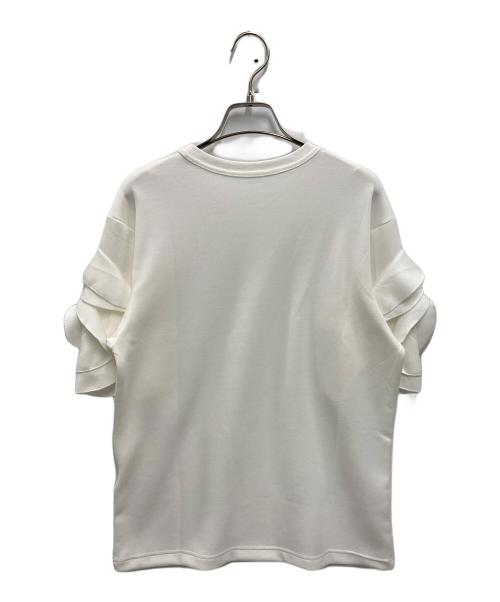 cygne（シーニュ）cygne (シーニュ) フラワートップス Floriane ホワイト サイズ:FREE 未使用品の古着・服飾アイテム