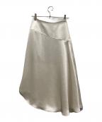 STUNNING LUREスタニングルアー）の古着「イレギュラーエッグスカート」｜ベージュ