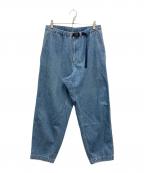 THE NORTHFACE PURPLELABELザ・ノースフェイス パープルレーベル）の古着「Denim Wide Tapered Pants」｜インディゴ