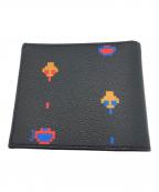 COACH×ATARIコーチ×）の古着「ビルフォード オール オーバー二つ折り財布」｜ブラック