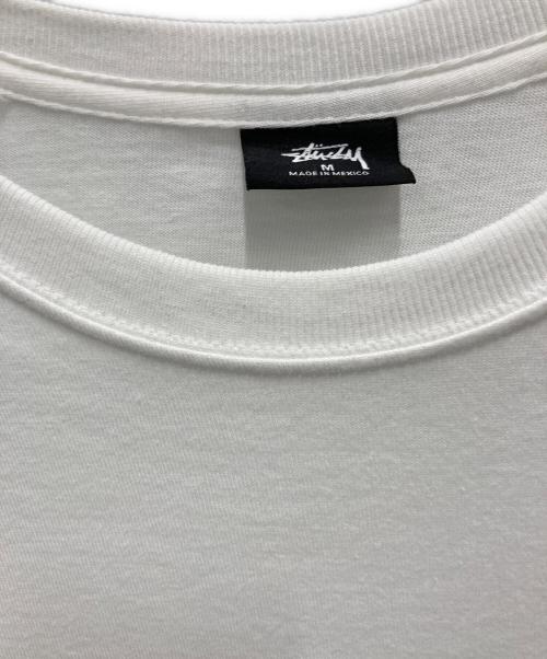 stussy（ステューシー）stussy (ステューシー) CHARMER TEE ホワイト サイズ:Mの古着・服飾アイテム