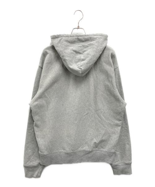 stussy（ステューシー）stussy (ステューシー) Stock Logo Hoodie グレー サイズ:XLの古着・服飾アイテム