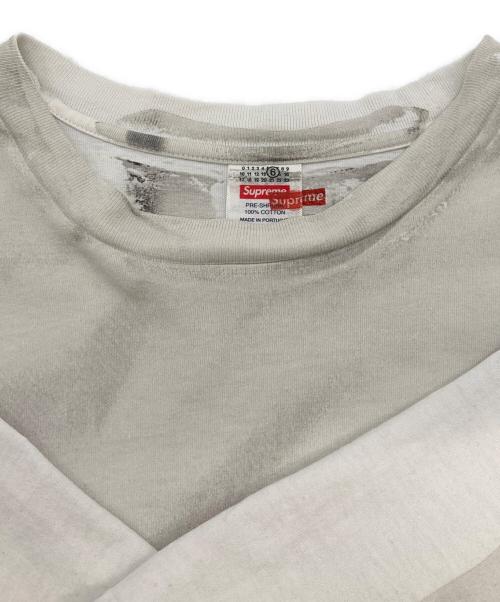 SUPREME（シュプリーム）Supreme (シュプリーム) MM6 Maison Margiela (エムエムシックスメゾンマルジェラ) Box Logo Tee ホワイト サイズ:XLの古着・服飾アイテム