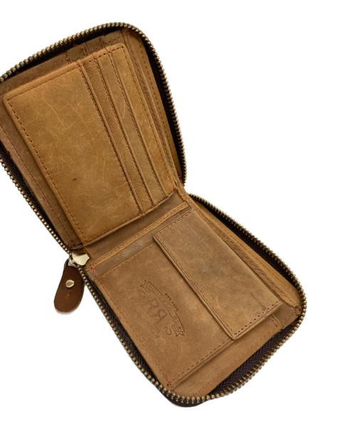 RRL（ダブルアールエル）RRL (ダブルアールエル) 2つ折りウォレット ブラウンの古着・服飾アイテム