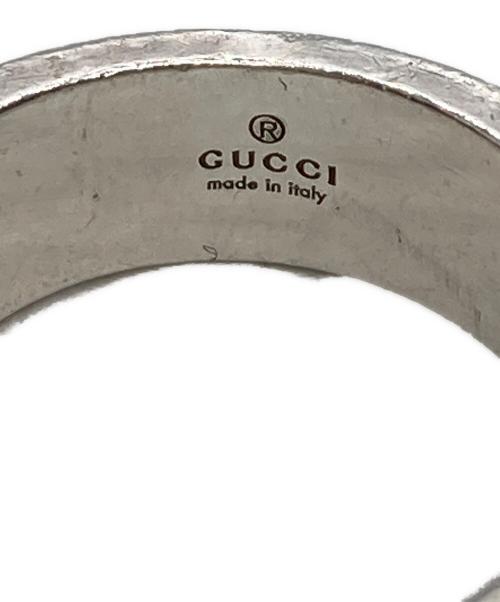 GUCCI（グッチ）GUCCI (グッチ) グッチ GGカットアウト  リング シルバー サイズ:9.5号の古着・服飾アイテム