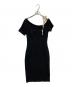 ANDMARY（アンドマリー）の古着「Mary logo ribbon midium dress」｜ブラック