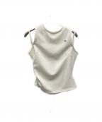 ANDMARYアンドマリー）の古着「Heart point tops」｜ホワイト