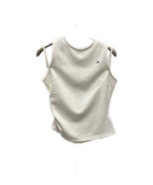 ANDMARY（アンドマリー）ANDMARY (アンドマリー) Heart point tops ホワイト サイズ:FREEの古着・服飾アイテム