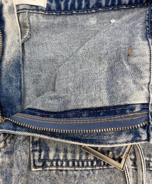 darich（ダーリッチ）Darich (ダーリッチ) デザインケミカルミニスカート インディゴ サイズ:Mの古着・服飾アイテム