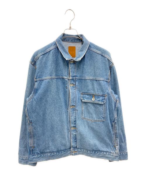 Adam et Rope（アダム エ ロペ）Adam et Rope (アダム エ ロペ) ブリーチ デニムジャケット インディゴ サイズ:Lの古着・服飾アイテム