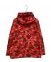 A BATHING APE (ア ベイシング エイプ) COLOR CAMO SNOWBOARD JACKET レッド サイズ:XL：29000円