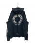 CHROME HEARTS (クロムハーツ) Floral Cross Horseshoe Pullover Hoodie ブラック サイズ:XL：135000円