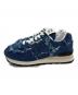 NEW BALANCE (ニューバランス) MIU MIU (ミュウミュウ) 574 デニムスニーカー インディゴ サイズ:37 1/2：54000円