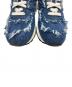 中古・古着 NEW BALANCE (ニューバランス) MIU MIU (ミュウミュウ) 574 デニムスニーカー インディゴ サイズ:37 1/2：54000円