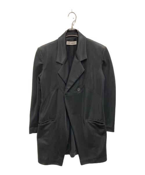 ISSEY MIYAKE（イッセイミヤケ）ISSEY MIYAKE (イッセイミヤケ) テーラードジャケット ブラック サイズ:Mの古着・服飾アイテム