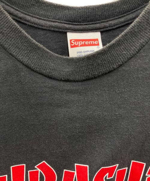 SUPREME（シュプリーム）Supreme (シュプリーム) THRASHER (スラッシャー) Skyline Tee ブラック サイズ:Lの古着・服飾アイテム