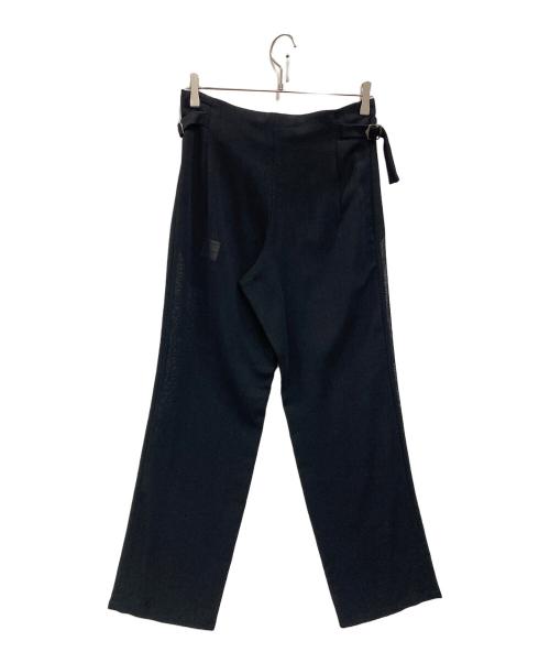 Y's（ワイズ）Y's (ワイズ) ウールシアーパンツ ブラック サイズ:不明の古着・服飾アイテム