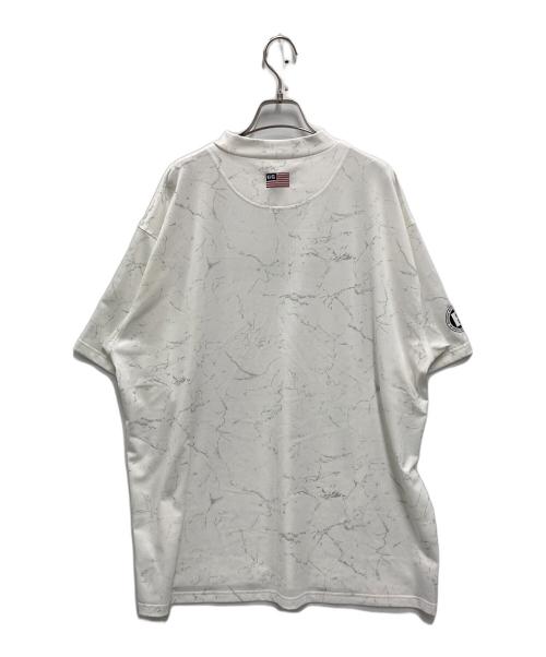 BRIEFING（ブリーフィング）BRIEFING (ブリーフィング) TIE DYE HIGH NECK RELAXED FIT ホワイト サイズ:XLの古着・服飾アイテム